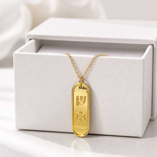 Mezuzah Necklace – Modern Judaica Necklace