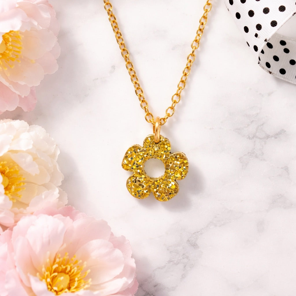 Bloom Petal Pop Charm Necklace