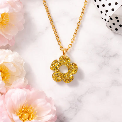 Bloom Petal Pop Charm Necklace