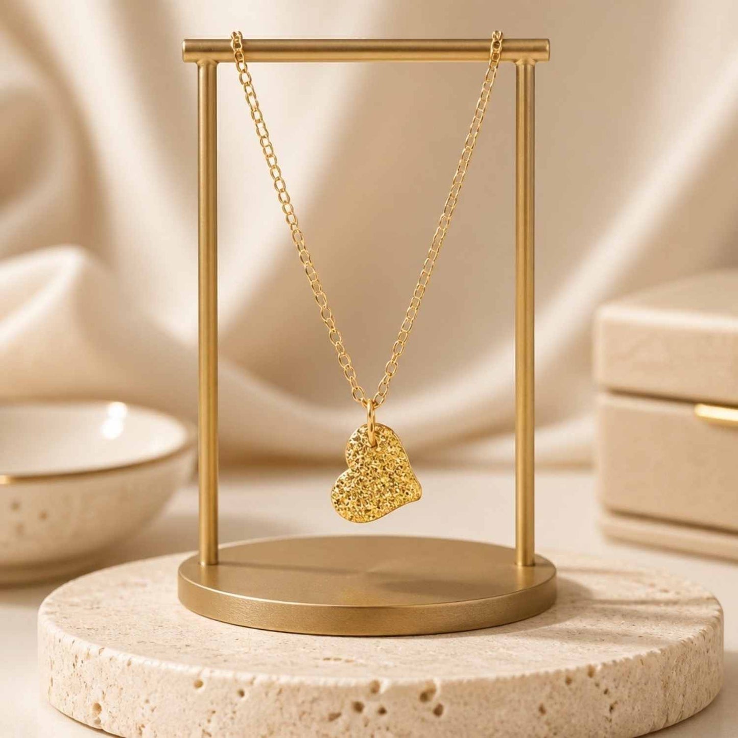Love Heart Pop Charm Necklace