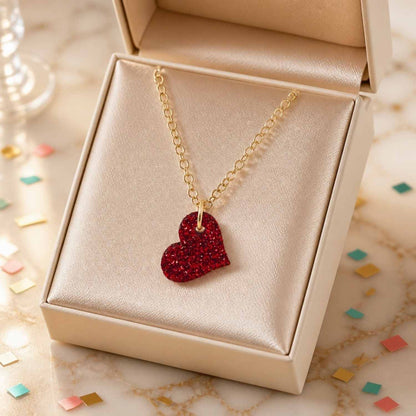 Love Heart Pop Charm Necklace