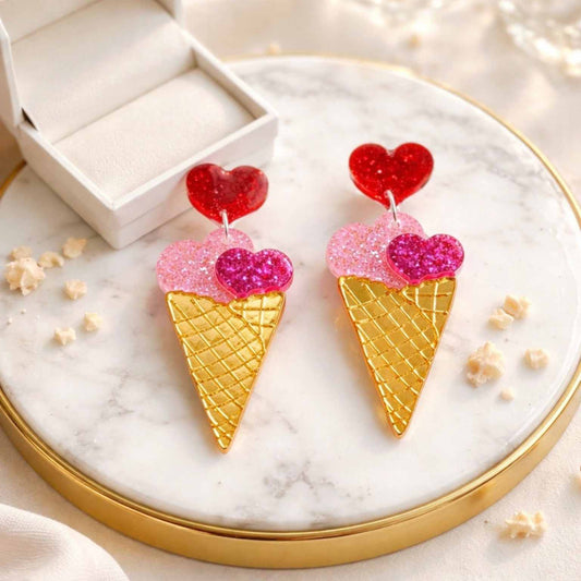 Ice Cream with Hearts