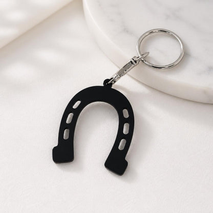 Horseshoe Keychain Purse Charm