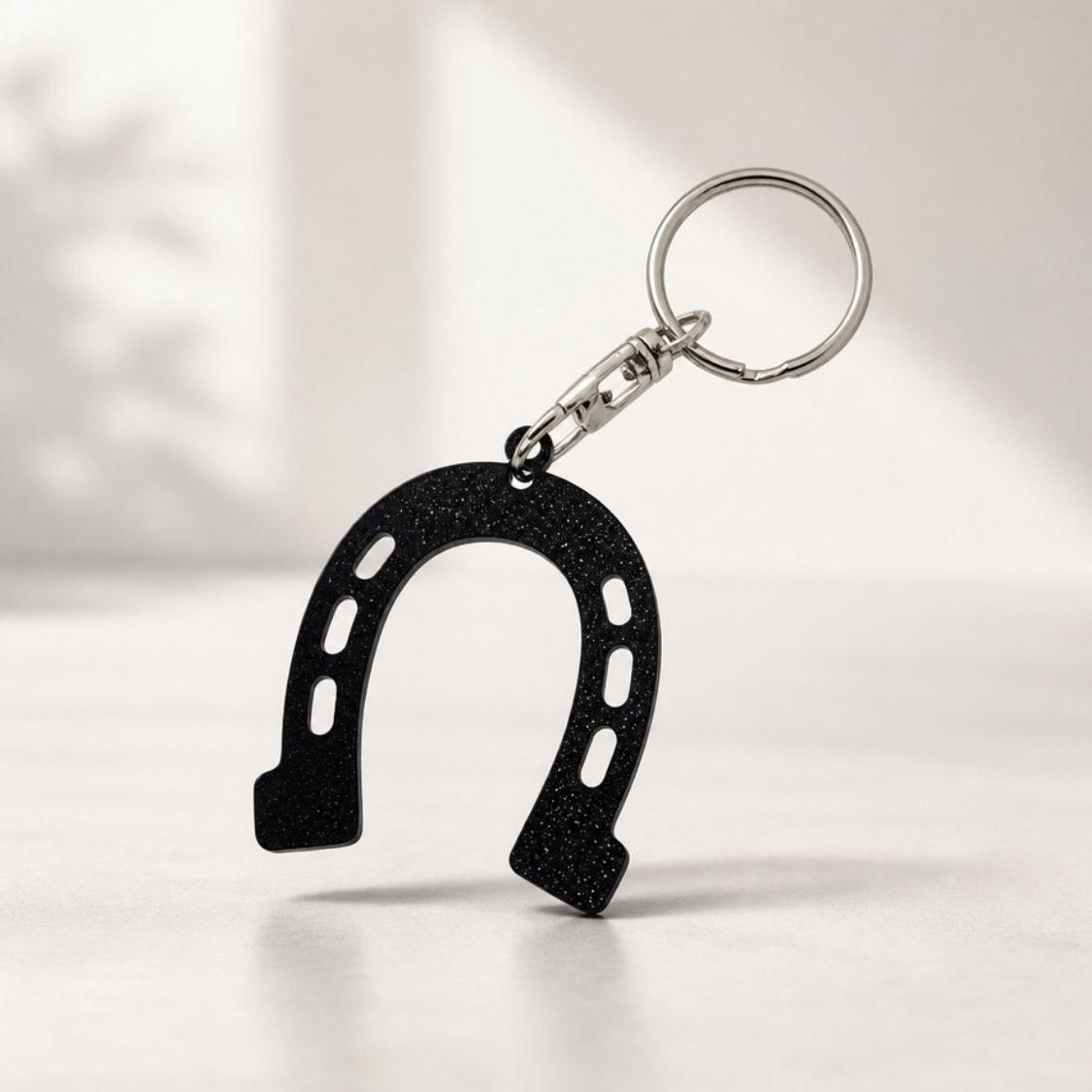 Horseshoe Keychain Purse Charm