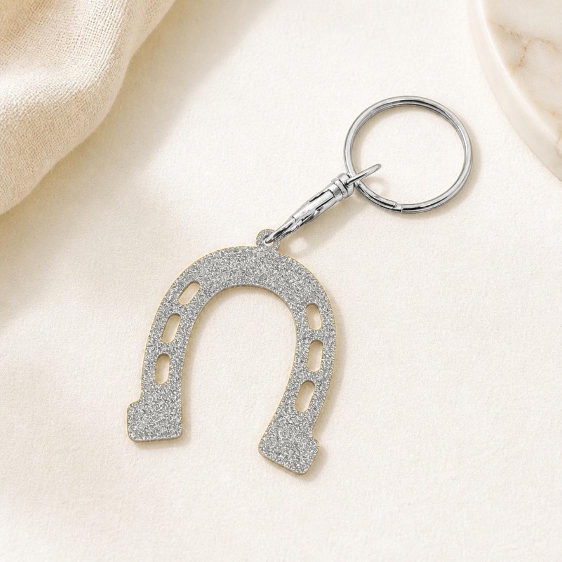 Horseshoe Keychain Purse Charm