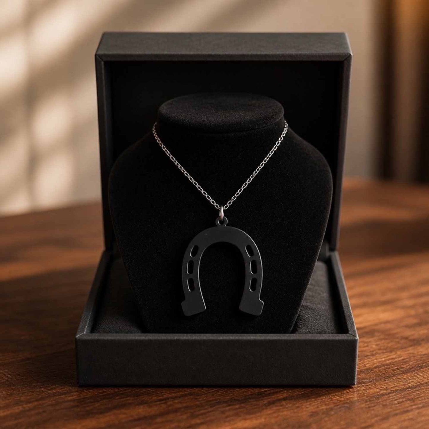 Lucky Charm Horseshoe Necklace