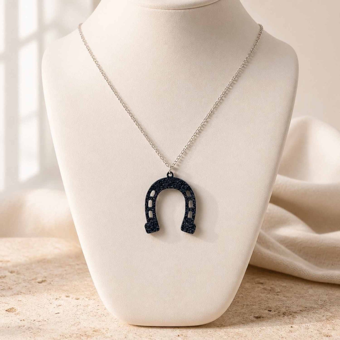 Lucky Charm Horseshoe Necklace