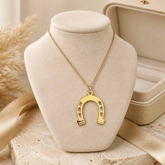Lucky Charm Horseshoe Necklace