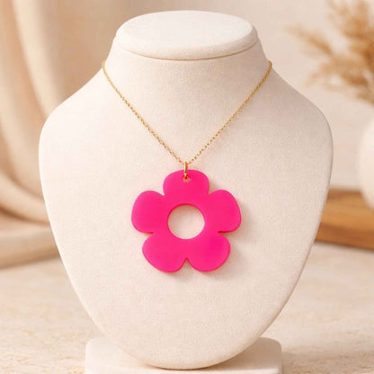 Flower Bloom Maxi Necklace