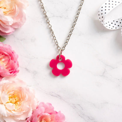 Bloom Petal Pop Charm Necklace