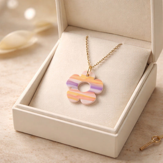 Flower Bloom Midi Necklace