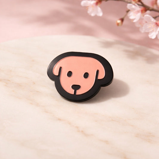 Retro Dog Pin