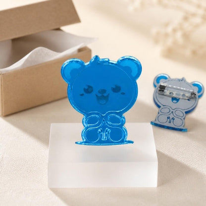Kawaii Teddy Bear Pin