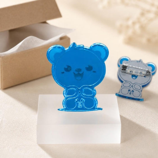 Kawaii Teddy Bear Pin