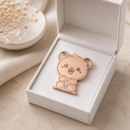 Kawaii Teddy Bear Pin