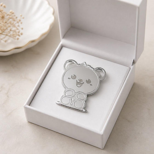 Kawaii Teddy Bear Pin