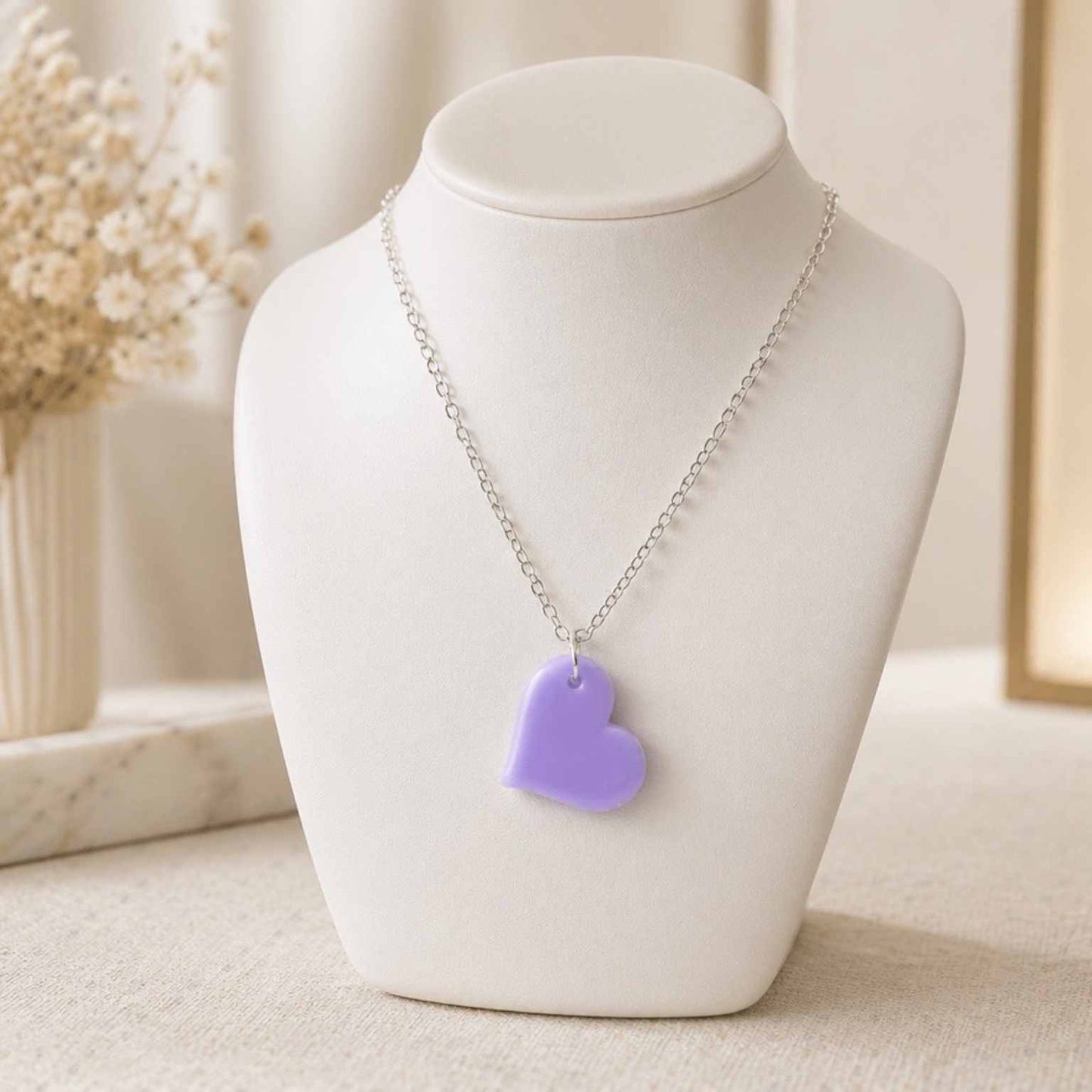 Love Heart Midi Necklace