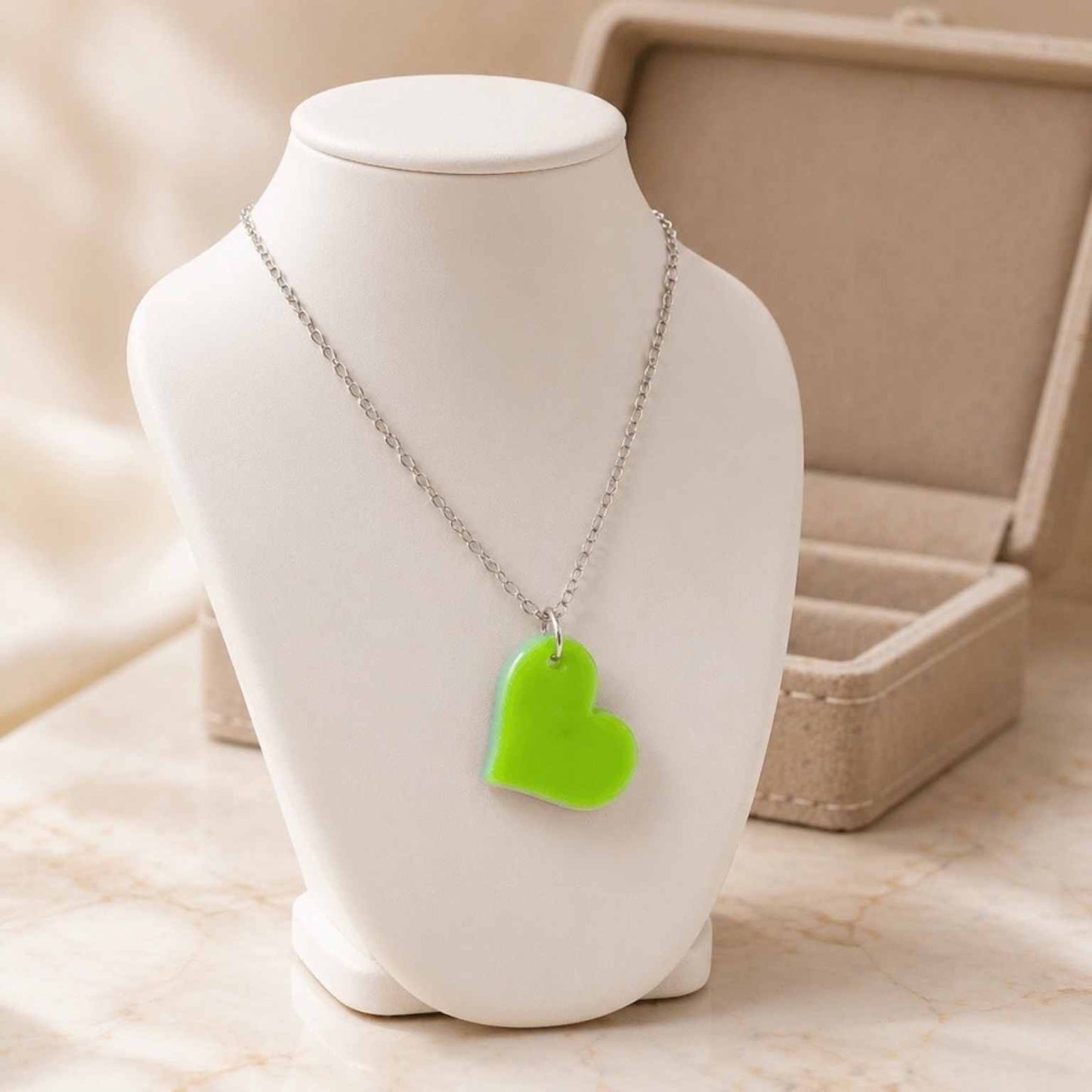Love Heart Midi Necklace