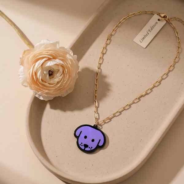 Retro Dog Necklace