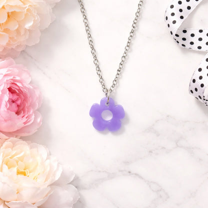Bloom Petal Pop Charm Necklace