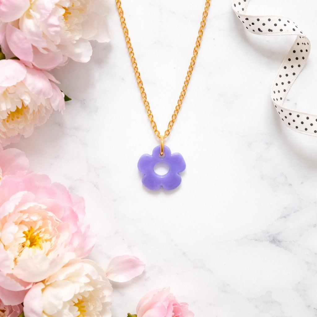 Bloom Petal Pop Charm Necklace
