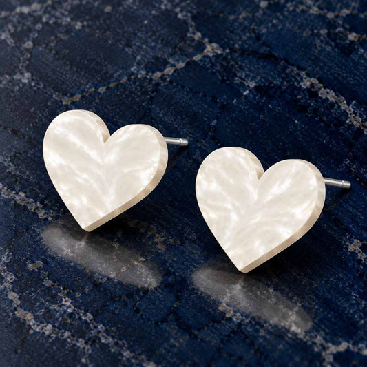 Heart Stud Earrings