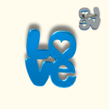 LOVE Retro Pin
