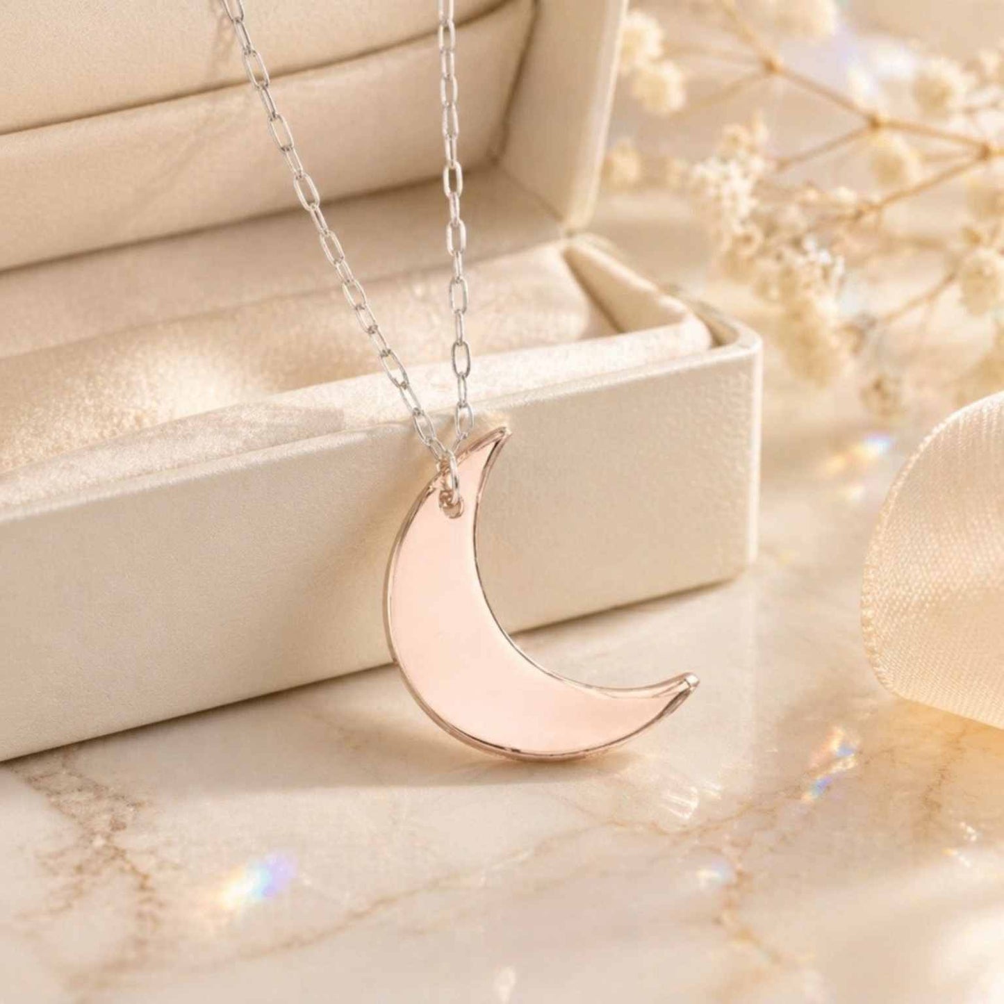 Moon Glow Maxi Necklace