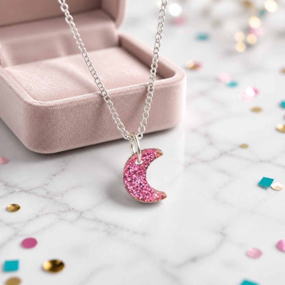 Moon Glow Pop Charm Necklace