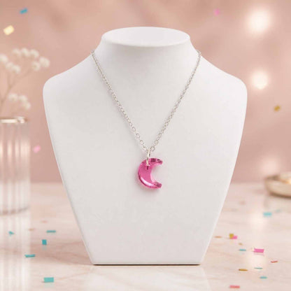 Moon Glow Pop Charm Necklace
