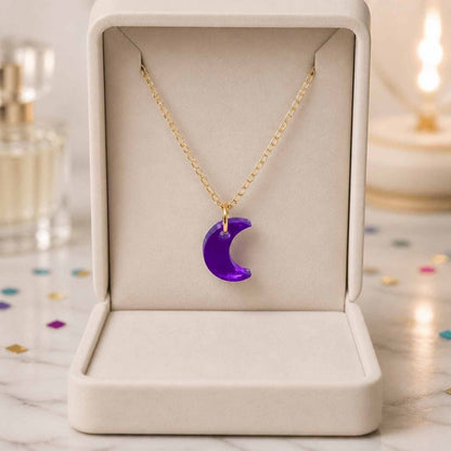 Moon Glow Pop Charm Necklace