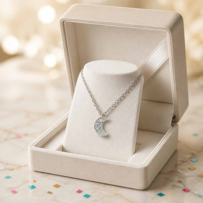 Moon Glow Pop Charm Necklace