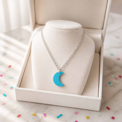 Moon Glow Pop Charm Necklace