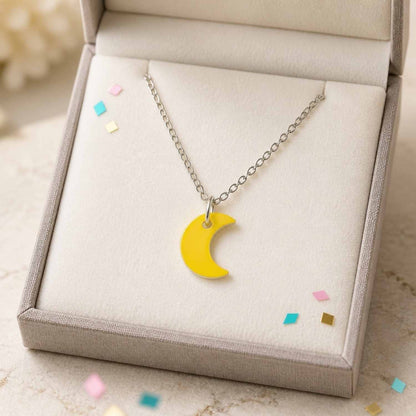 Moon Glow Pop Charm Necklace