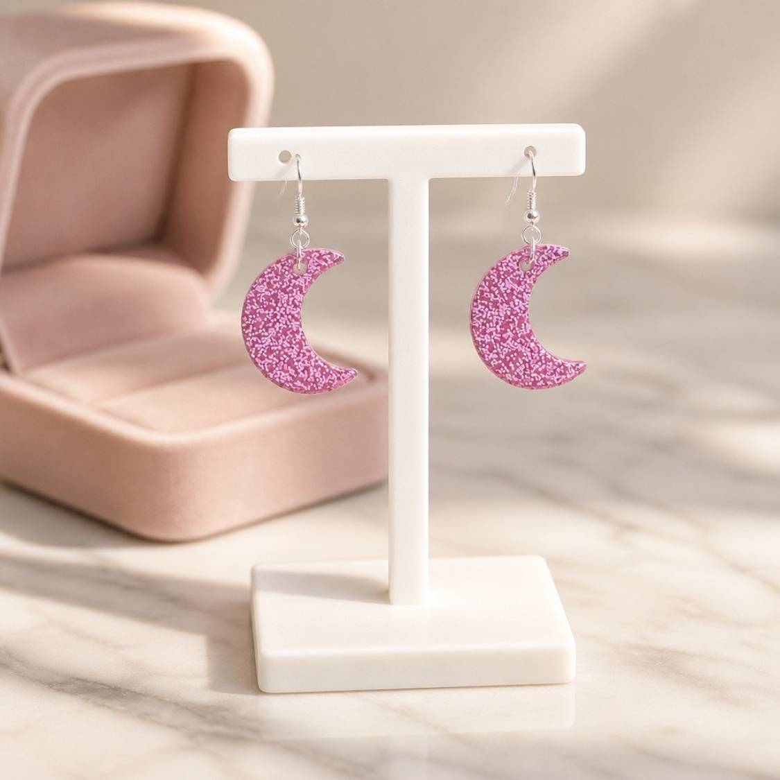 Moon Glow Earring & Necklace Set