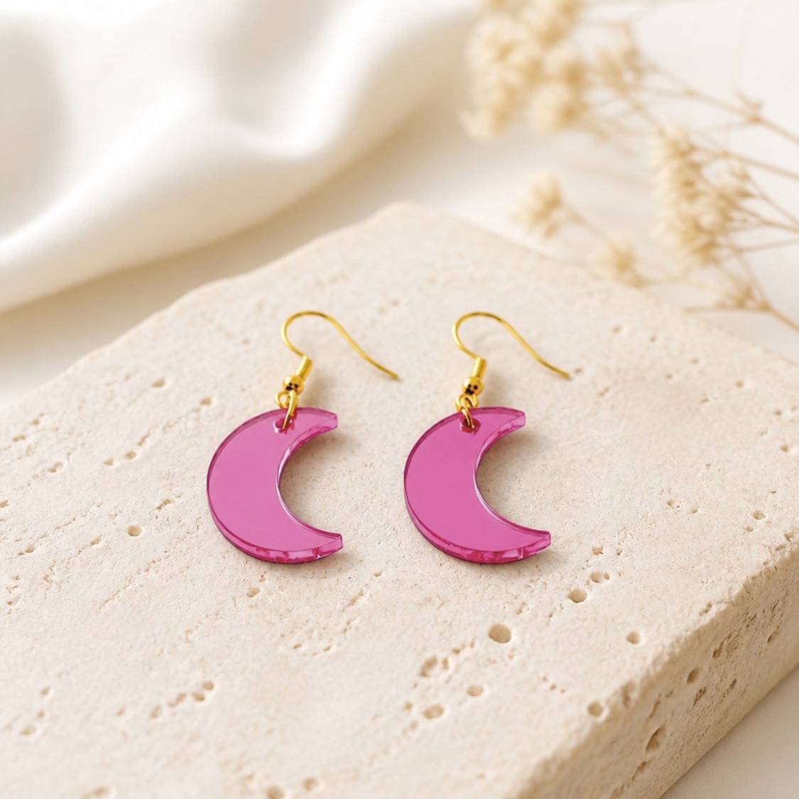 Moon Glow Earring & Necklace Set