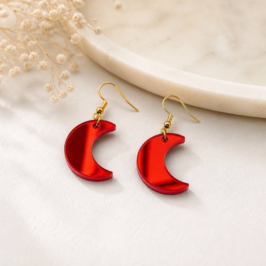 Moon Glow Earring & Necklace Set