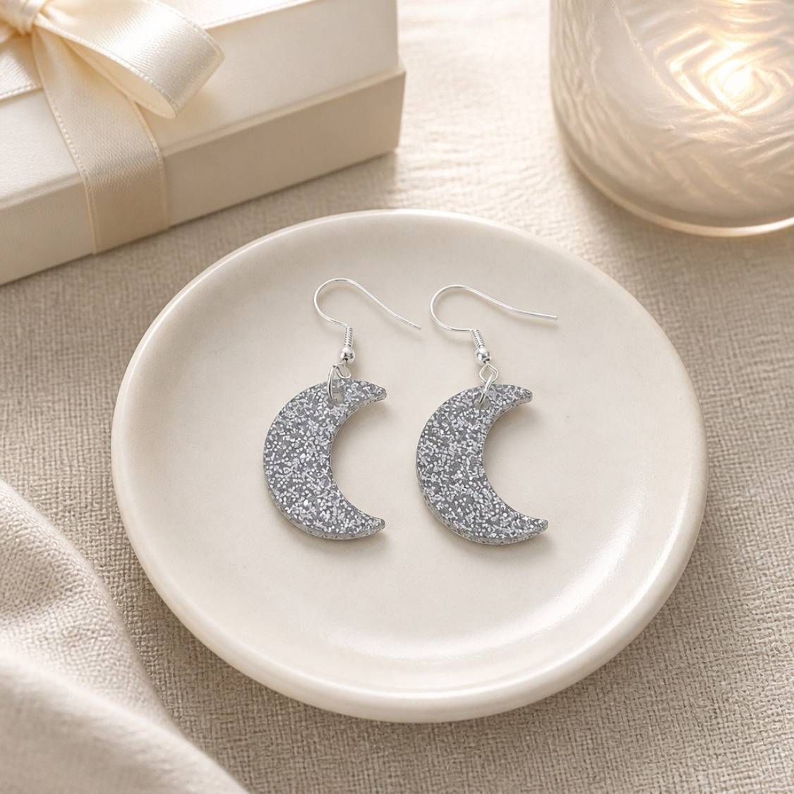 Moon Glow Earring & Necklace Set