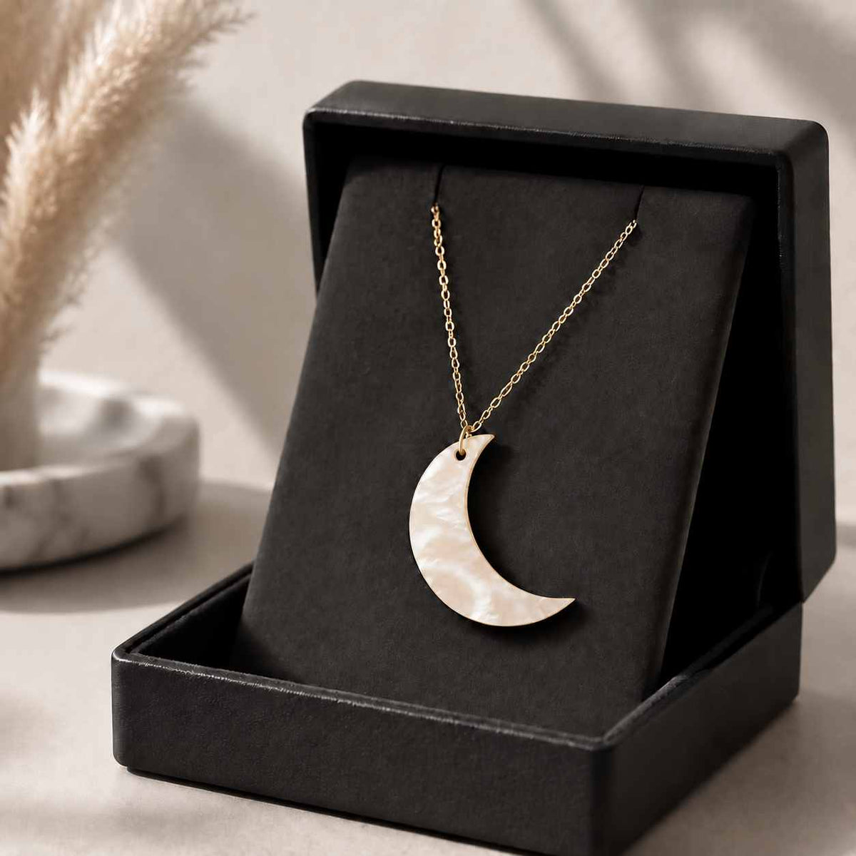 Moon Glow Maxi Necklace