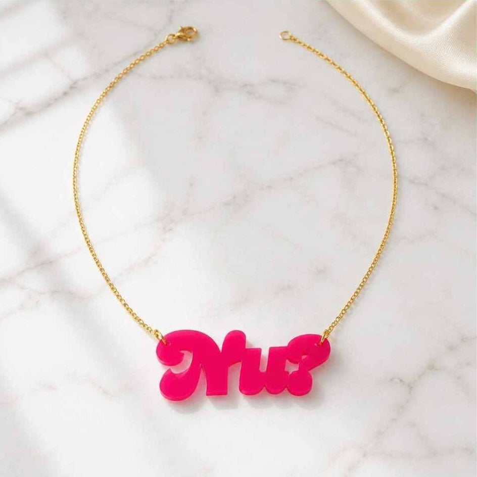 Nu? Necklace | Judaica Yiddish necklace
