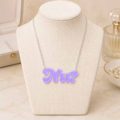 Nu? Necklace | Judaica Yiddish necklace