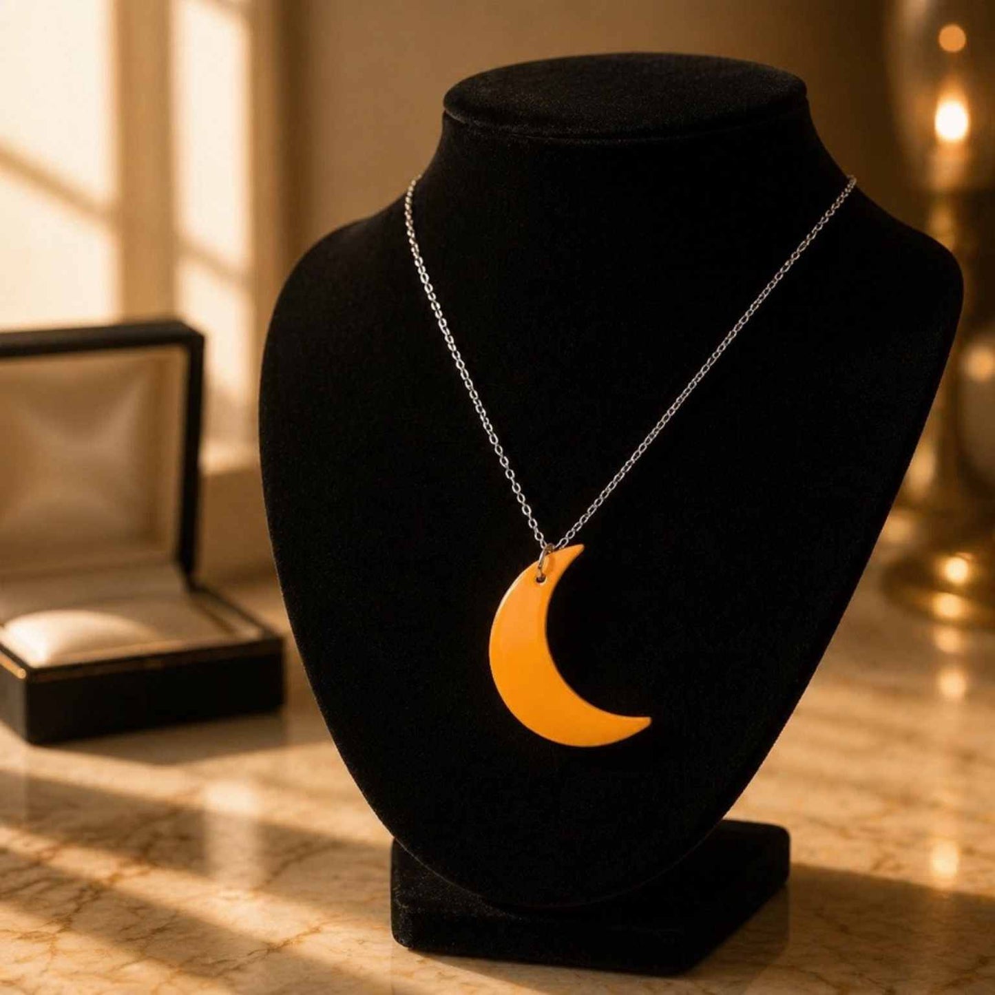 Moon Glow Maxi Necklace