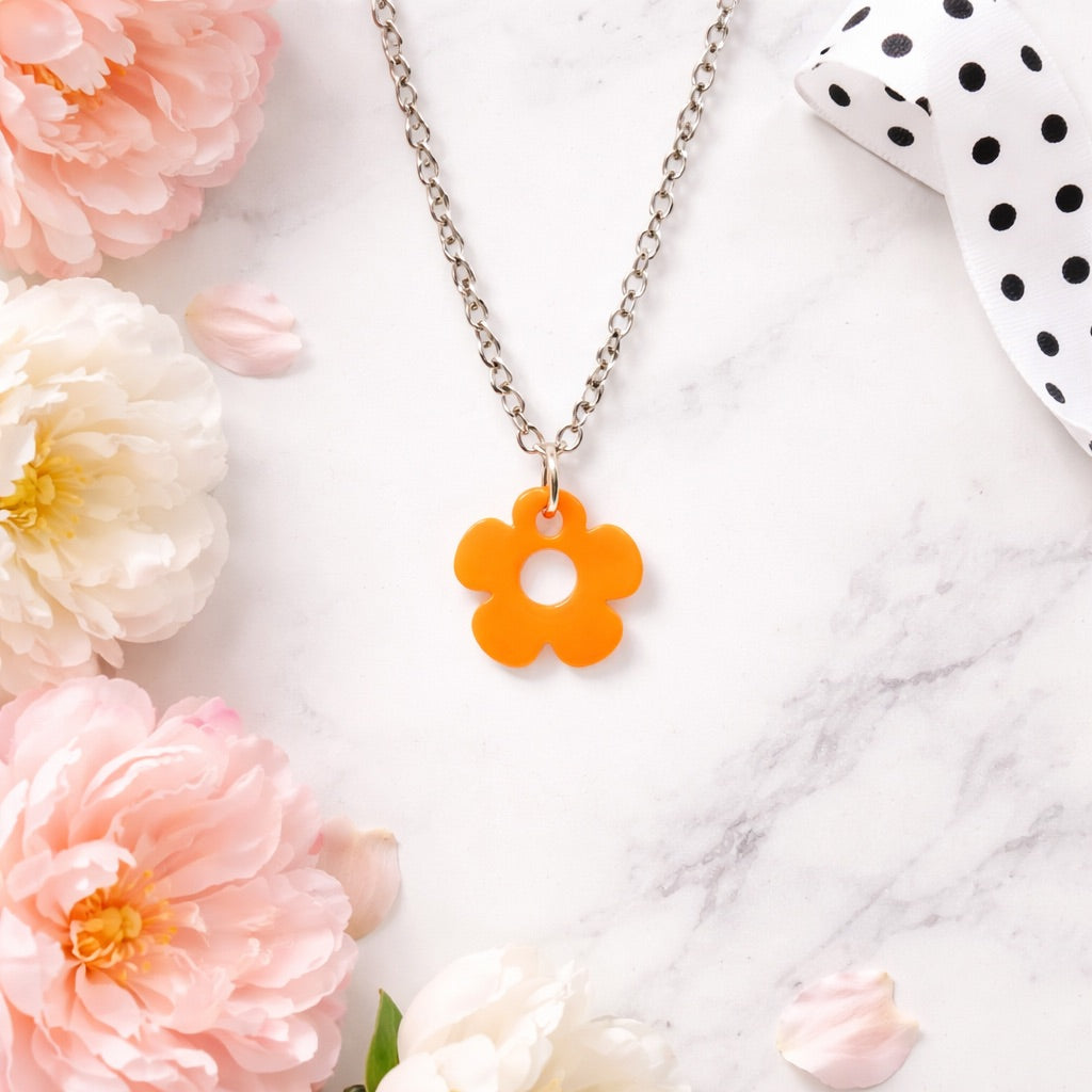 Bloom Petal Pop Charm Necklace