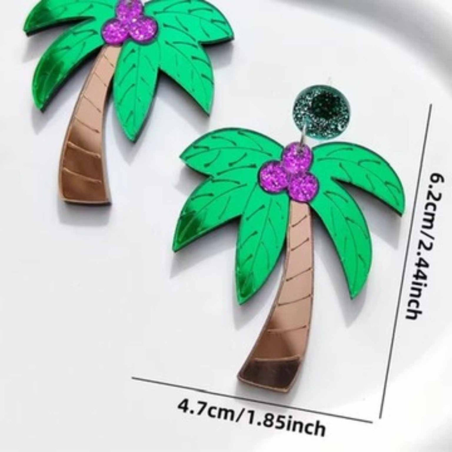 Palm Tree Earrings