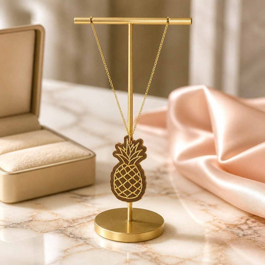 Golden Pineapple Necklace
