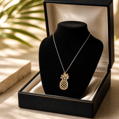 Golden Pineapple Necklace
