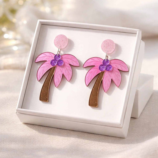 Palm Tree Earrings