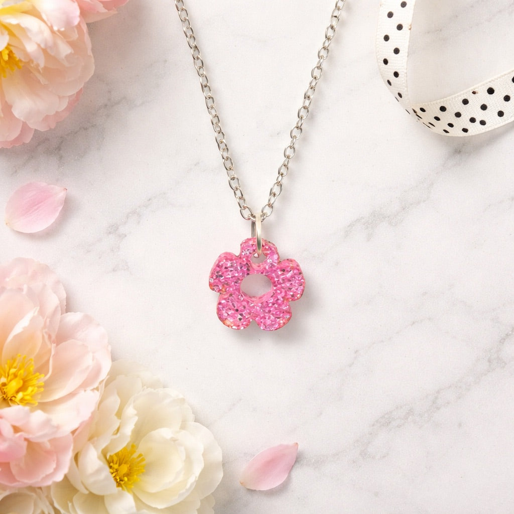 Bloom Petal Pop Charm Necklace