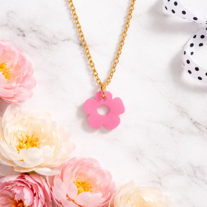 Bloom Petal Pop Charm Necklace