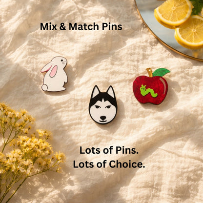Adorable Animal Mix & Match Pin Pack